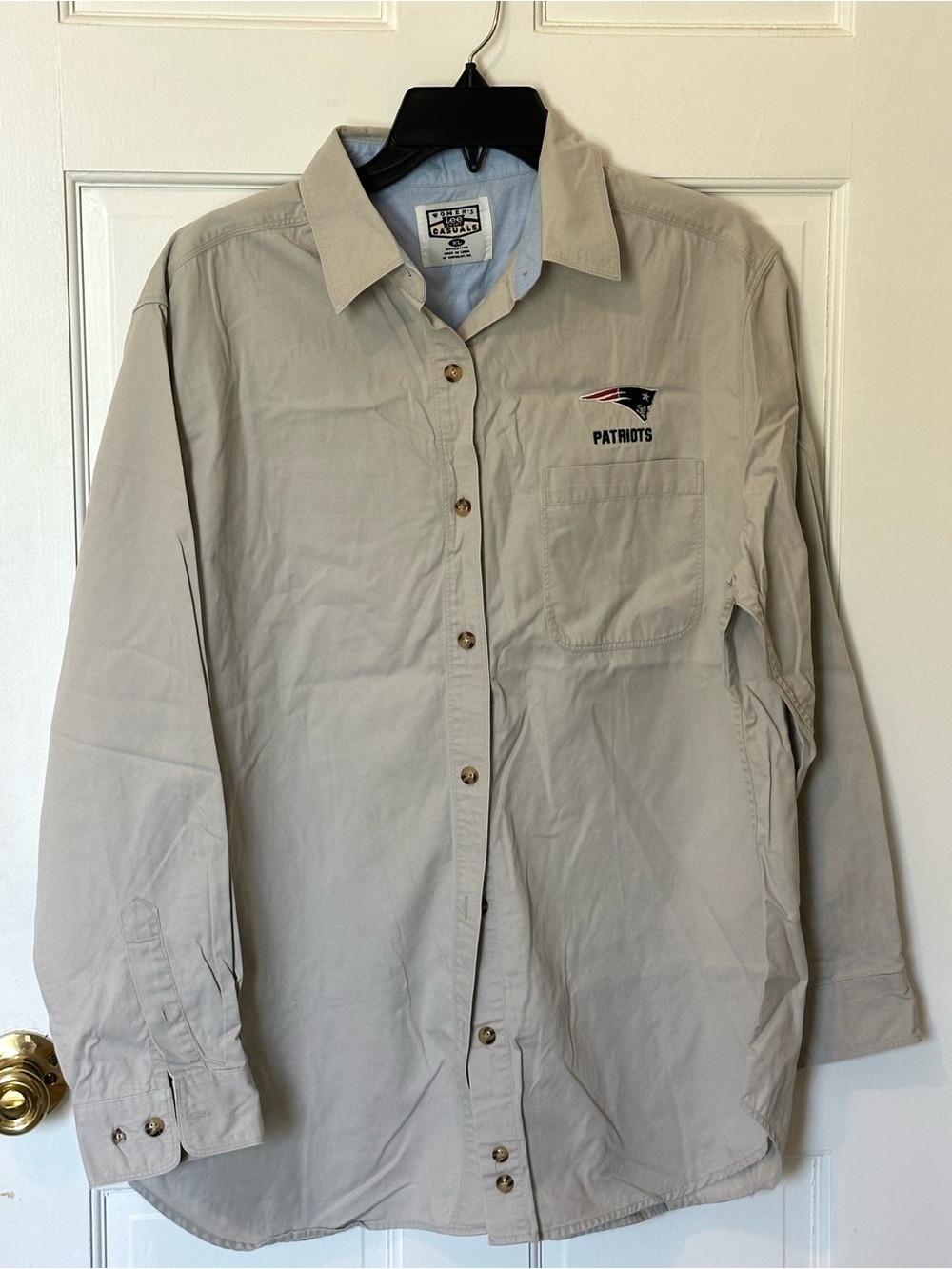 Lee Women's Casual Button-Up Shirt 100% Cotton Size XL